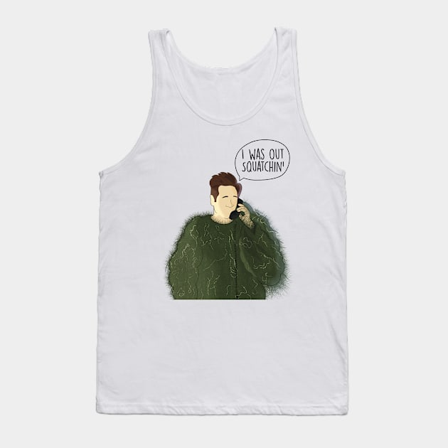 squatchin Tank Top by Gabi Veiga